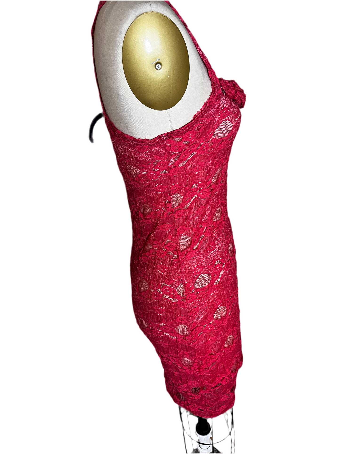RTS Tina Dress (pink lace) Sz. S/M
