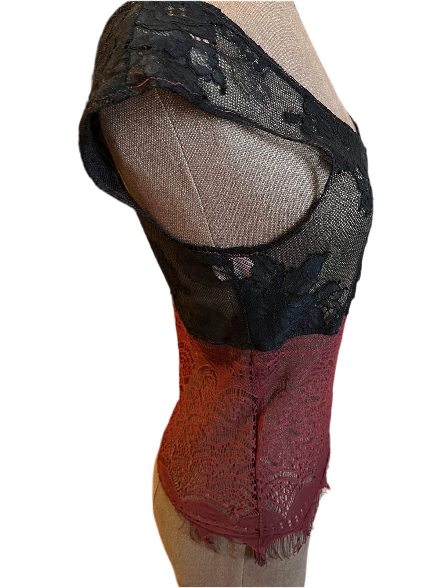 RTS 1 of 1 two tone sheer top (XS)