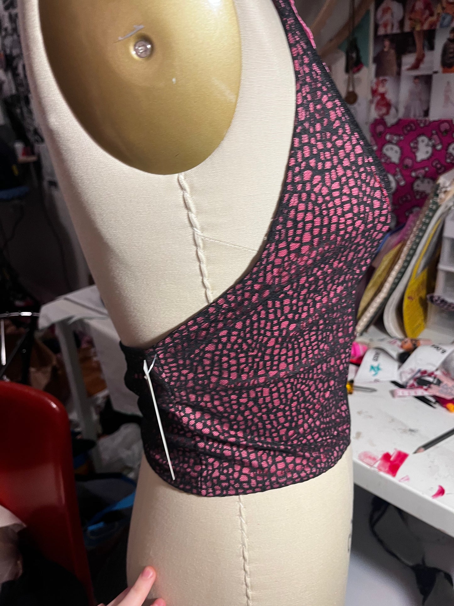 RTS Buttercup Halter Top (Sz small)