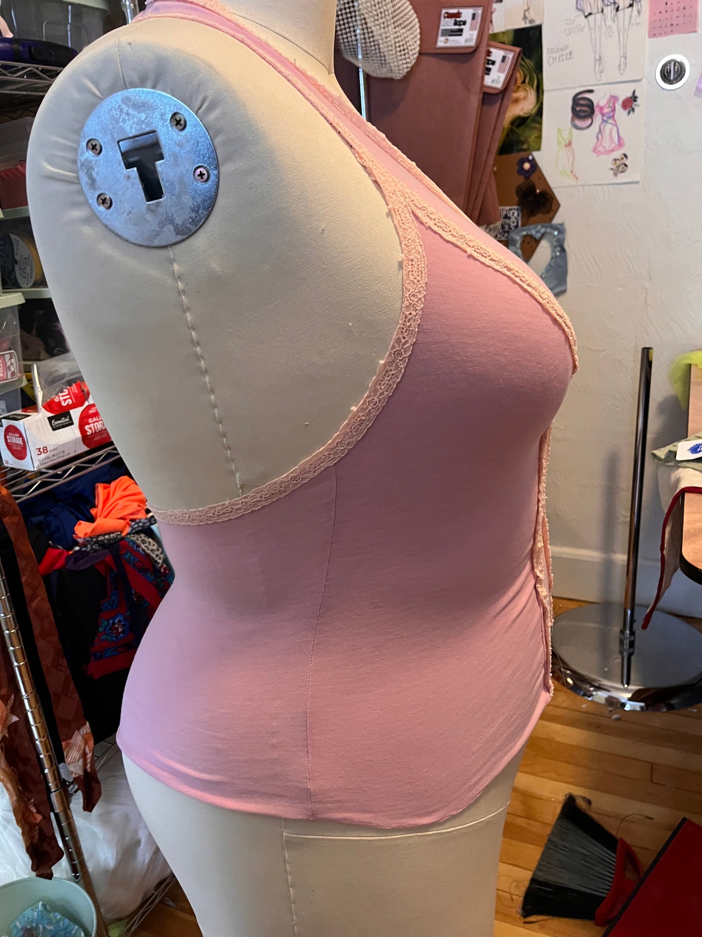 RTS Beaded Buttercup Halter Top (1X)