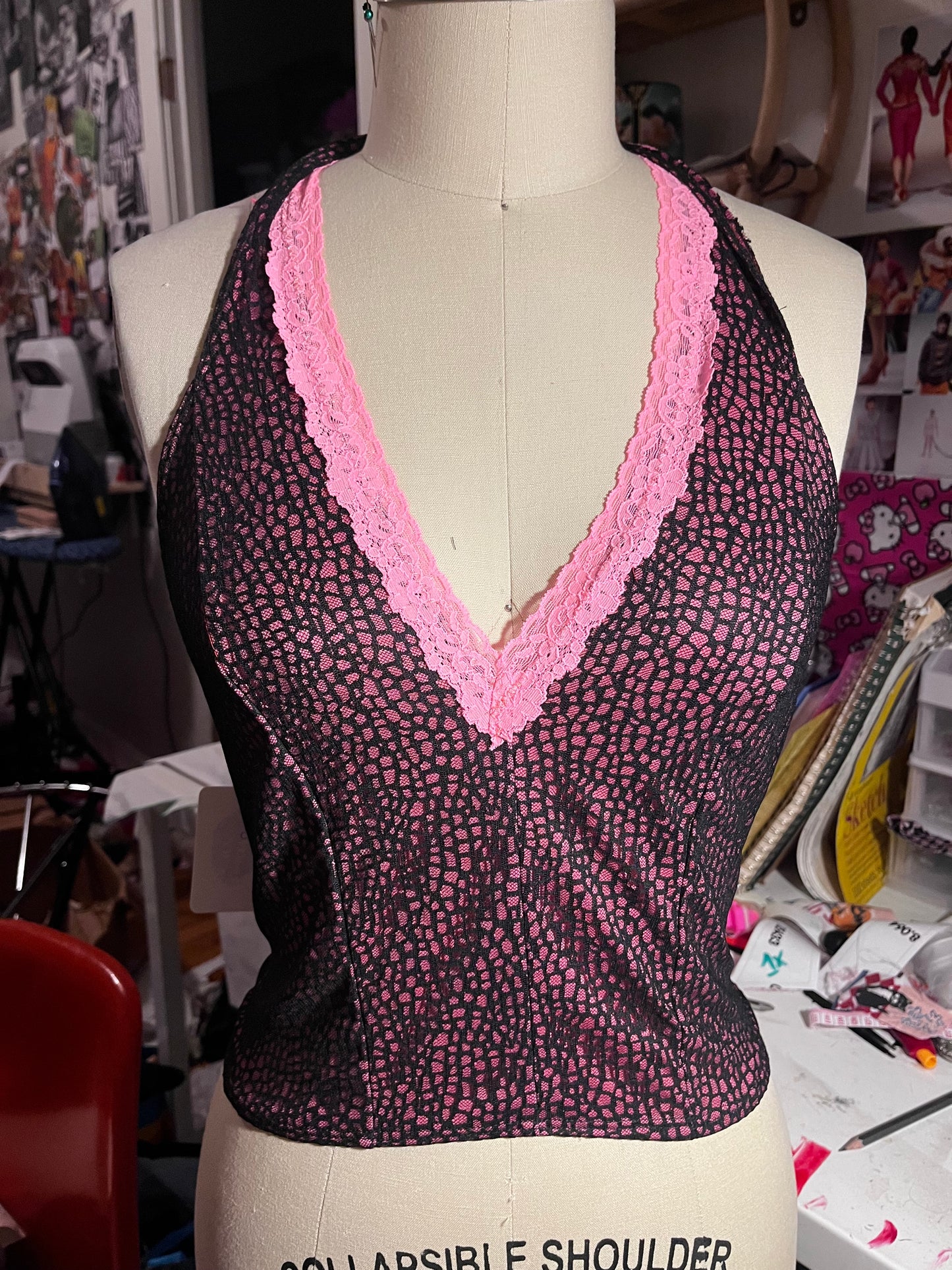 RTS Buttercup Halter Top (Sz small)