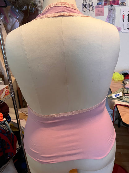 RTS Beaded Buttercup Halter Top (1X)