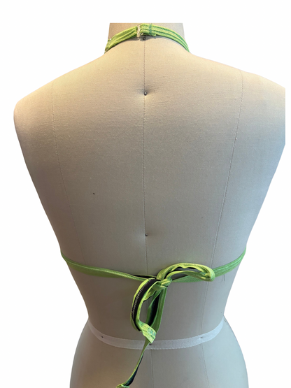 RTS Upcycled Halter Top Sz XS/S