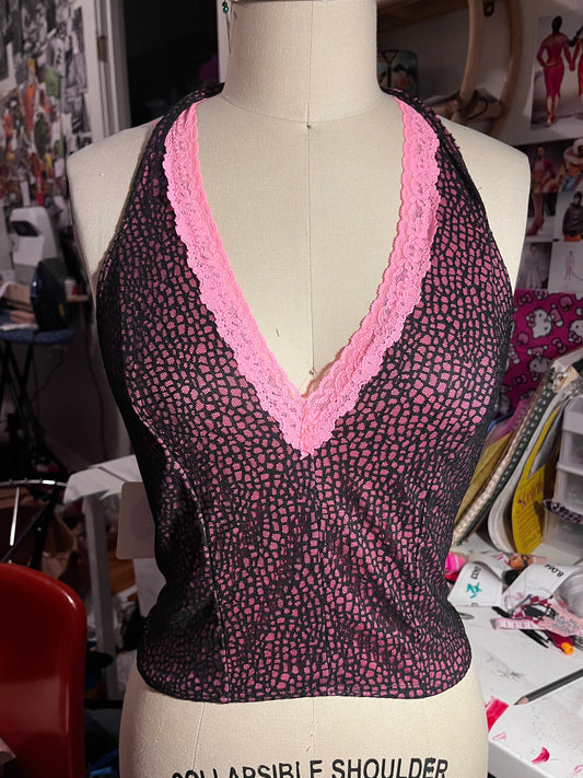 RTS Buttercup Halter Top (Sz small)